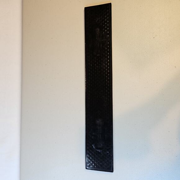 Heineken Beer Rubber Bar Mat Drip Rail Runner 20.75" X 3.25" Black Red Star Pub - Picture 4 of 9